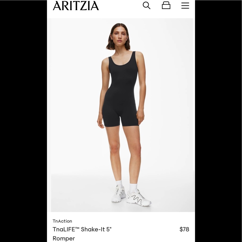 Aritzia 5” Romper